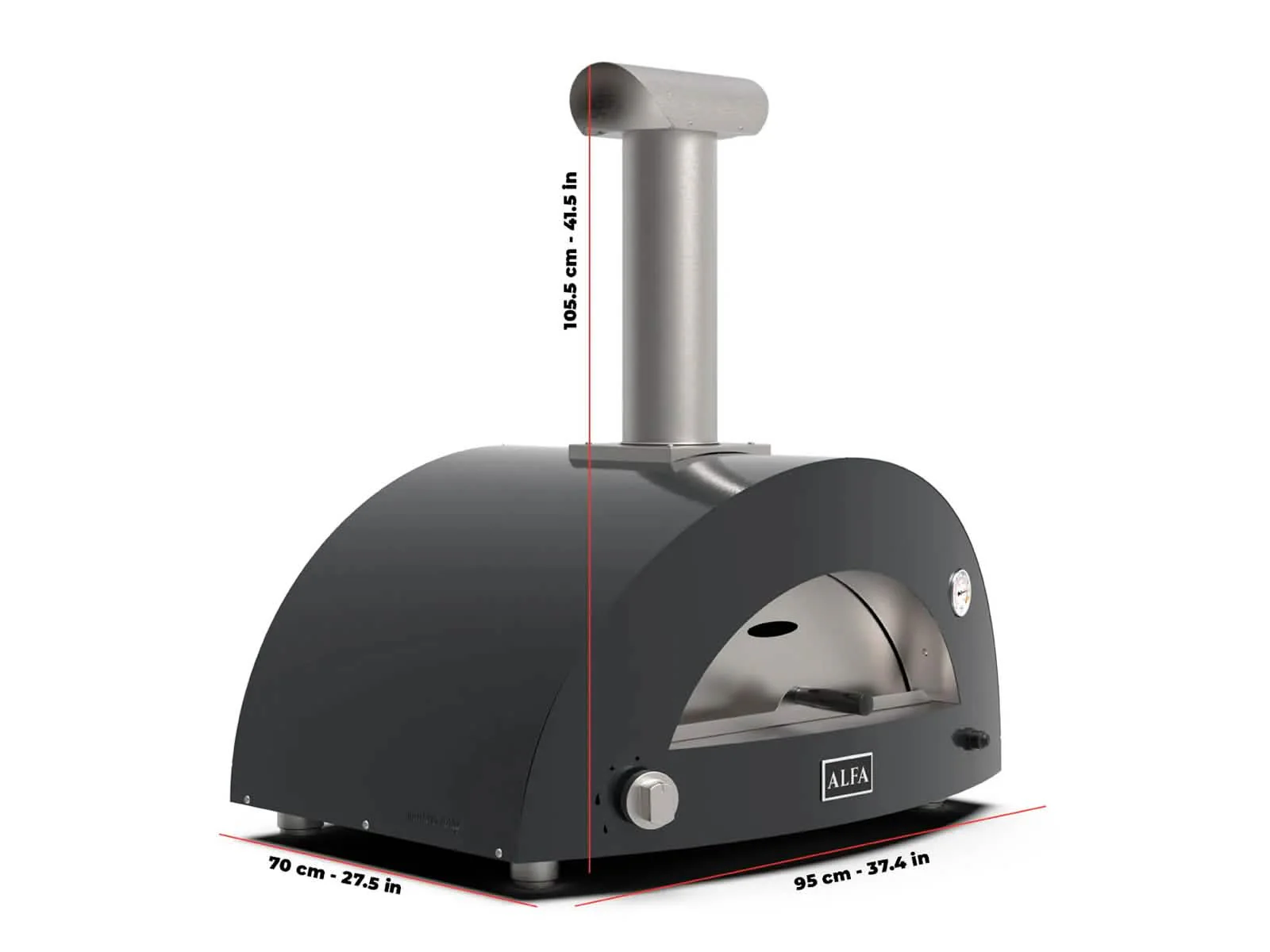 Horno Moderno 2 Pizza a Leña Alfa Forni - Image 10